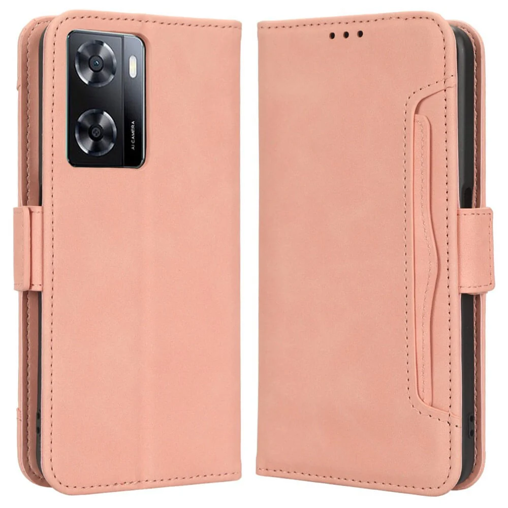 OPPO A57s - Etui mit vielen Kartenfächern - Image 21
