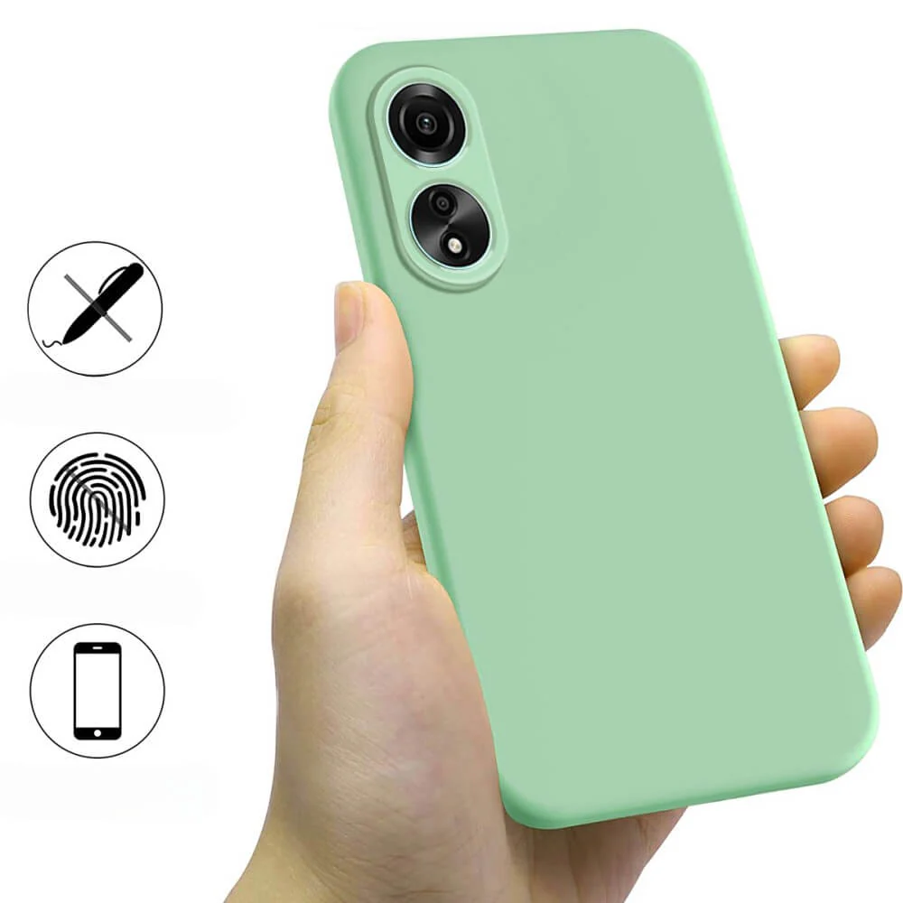 OPPO A58 4G - Silikon Gummi Hülle - Image 23