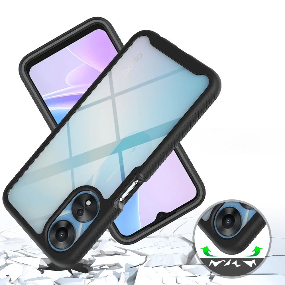 OPPO A78 5G - Full Protection Schutzhülle Schwarz - Image 4