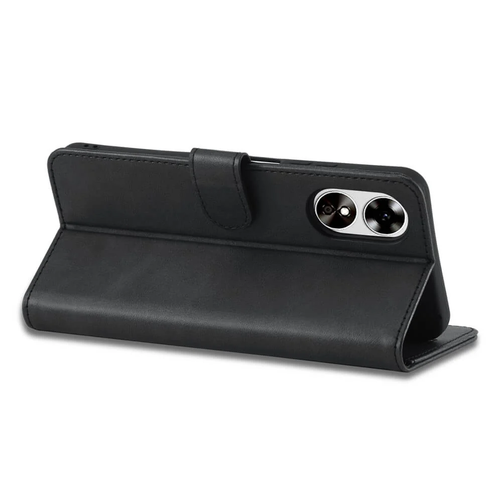 OPPO A78 5G - Lc.imeeke Leder Etui Hülle - Image 18