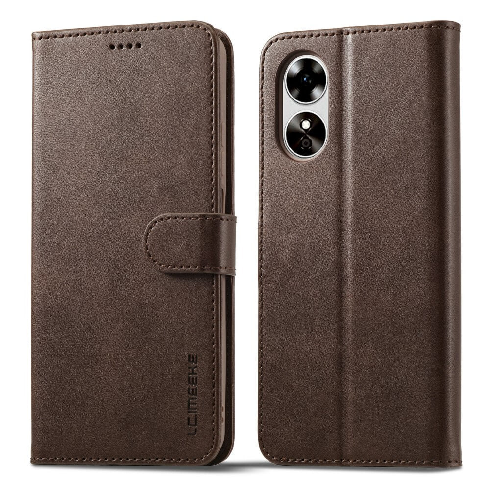 OPPO A78 5G - Lc.imeeke Leder Etui Hülle - Image 21