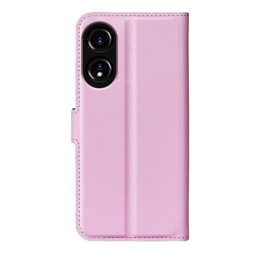 OPPO A78 4G - Leder Etui Hülle - Image 13