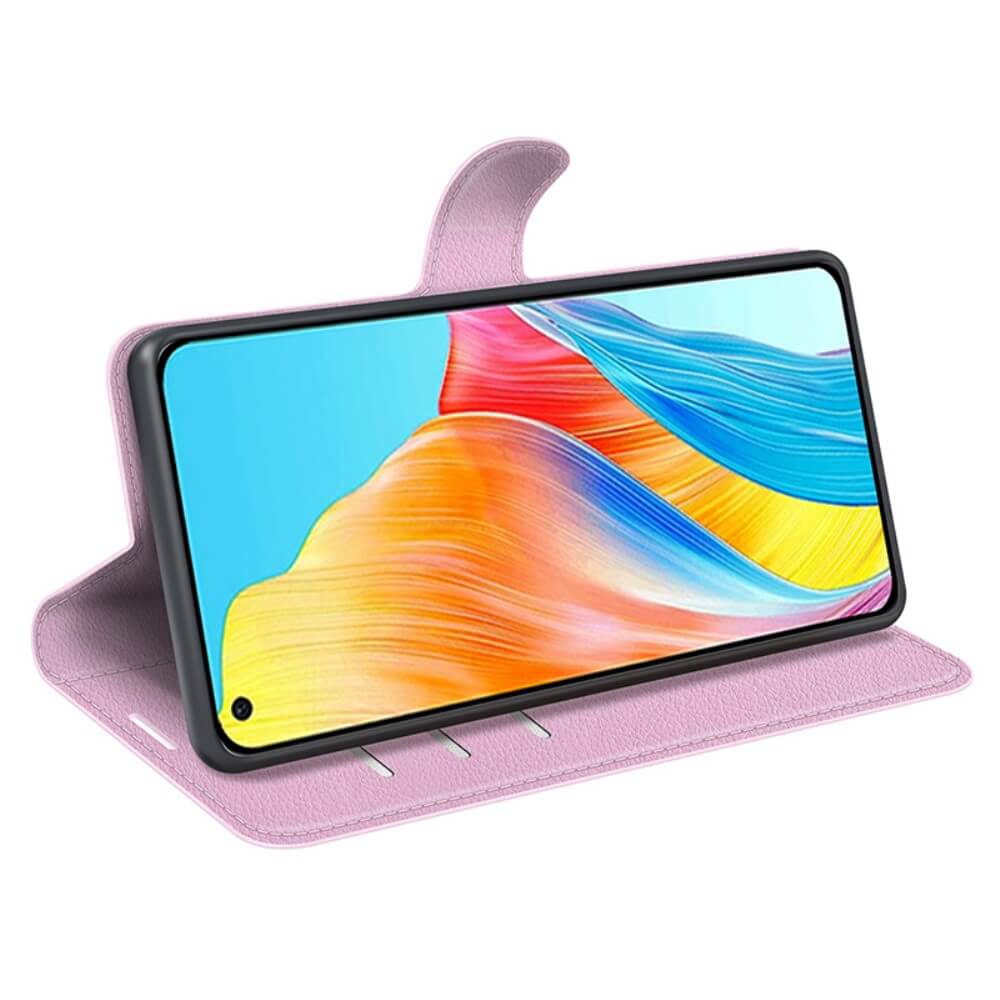 OPPO A78 4G - Leder Etui Hülle - Image 15