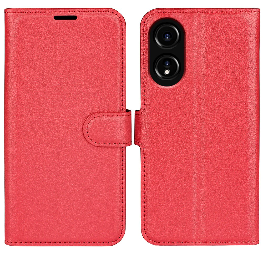 OPPO A78 4G - Leder Etui Hülle - Image 16