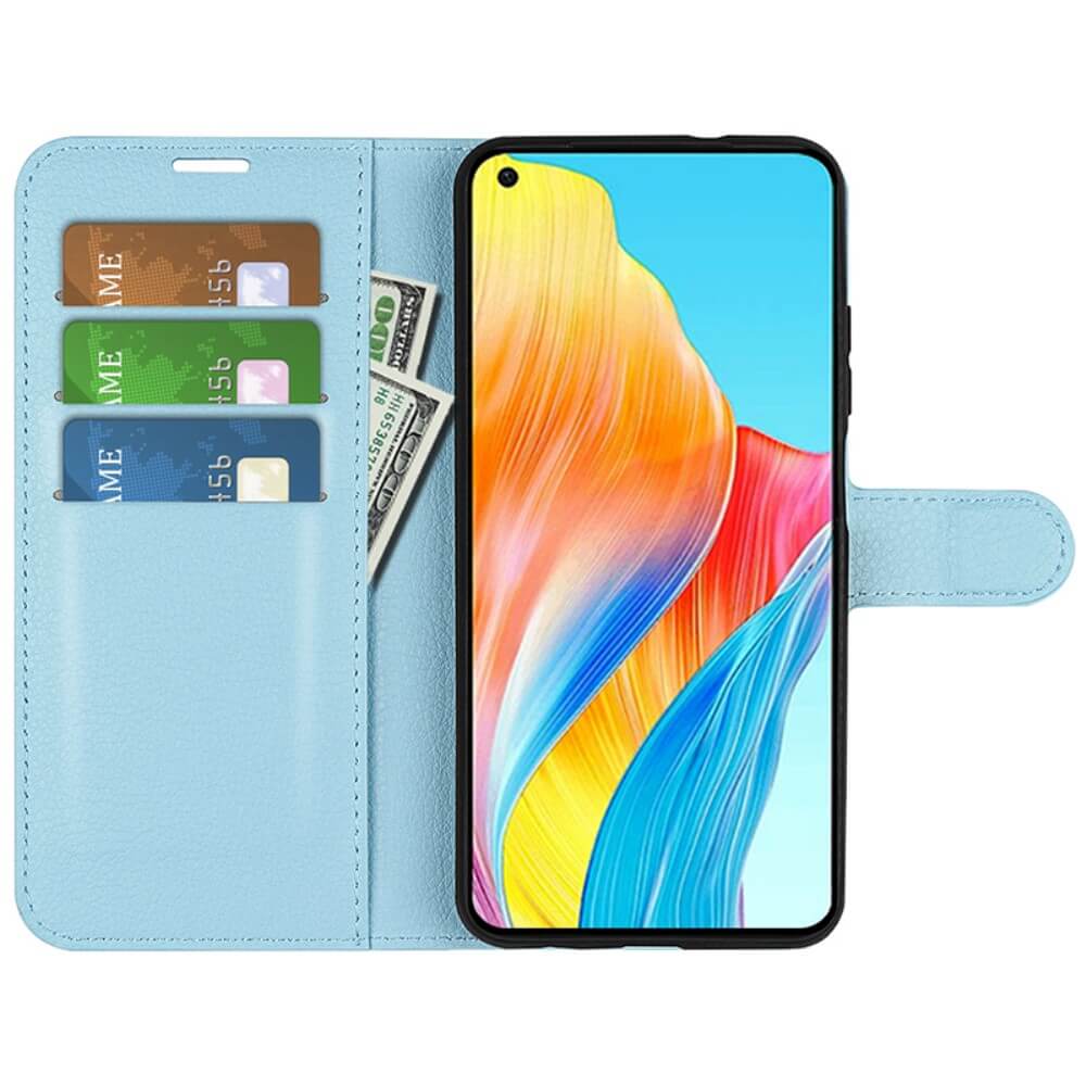 OPPO A78 4G - Leder Etui Hülle - Image 22