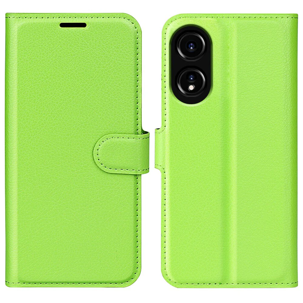 OPPO A78 4G - Leder Etui Hülle - Image 26