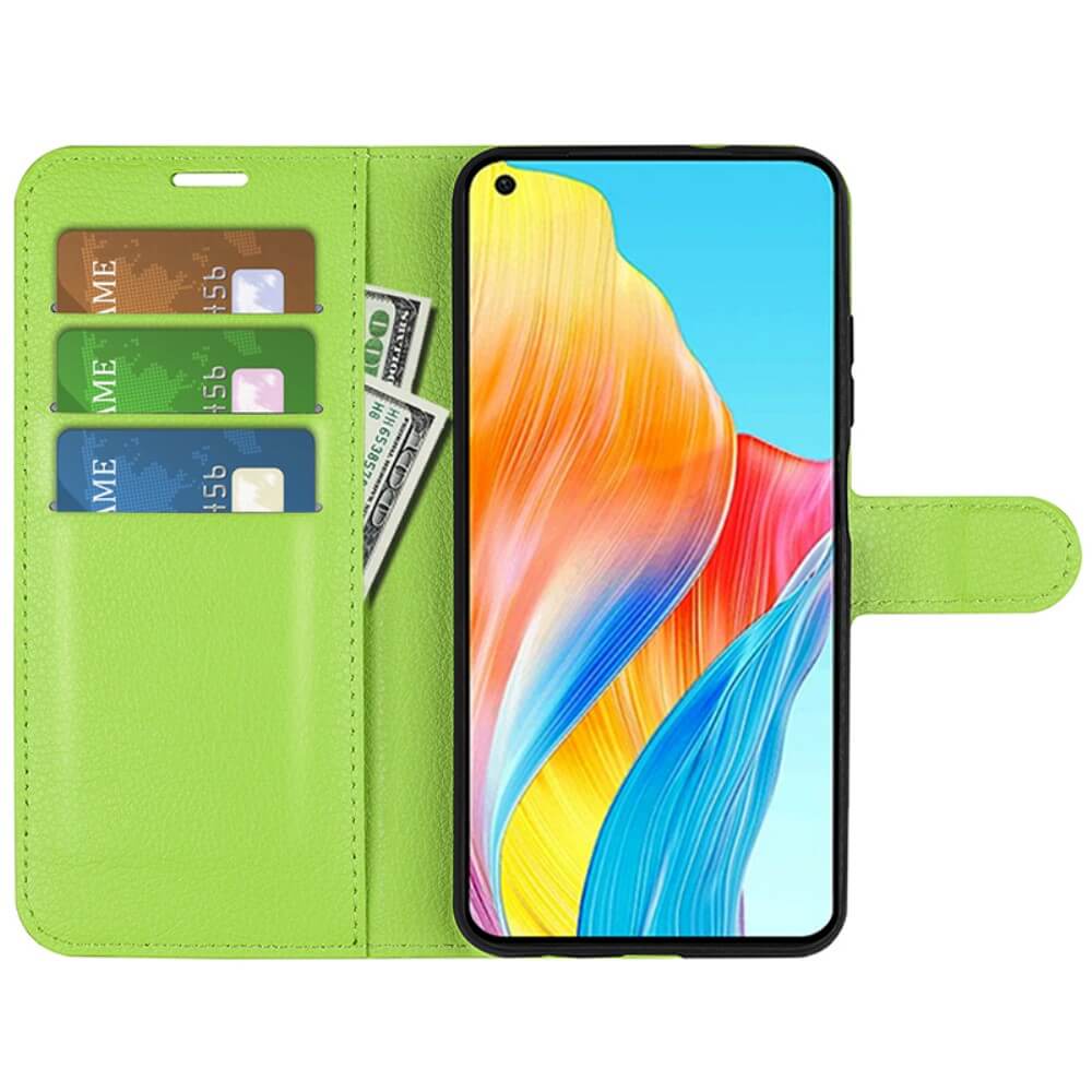 OPPO A78 4G - Leder Etui Hülle - Image 27