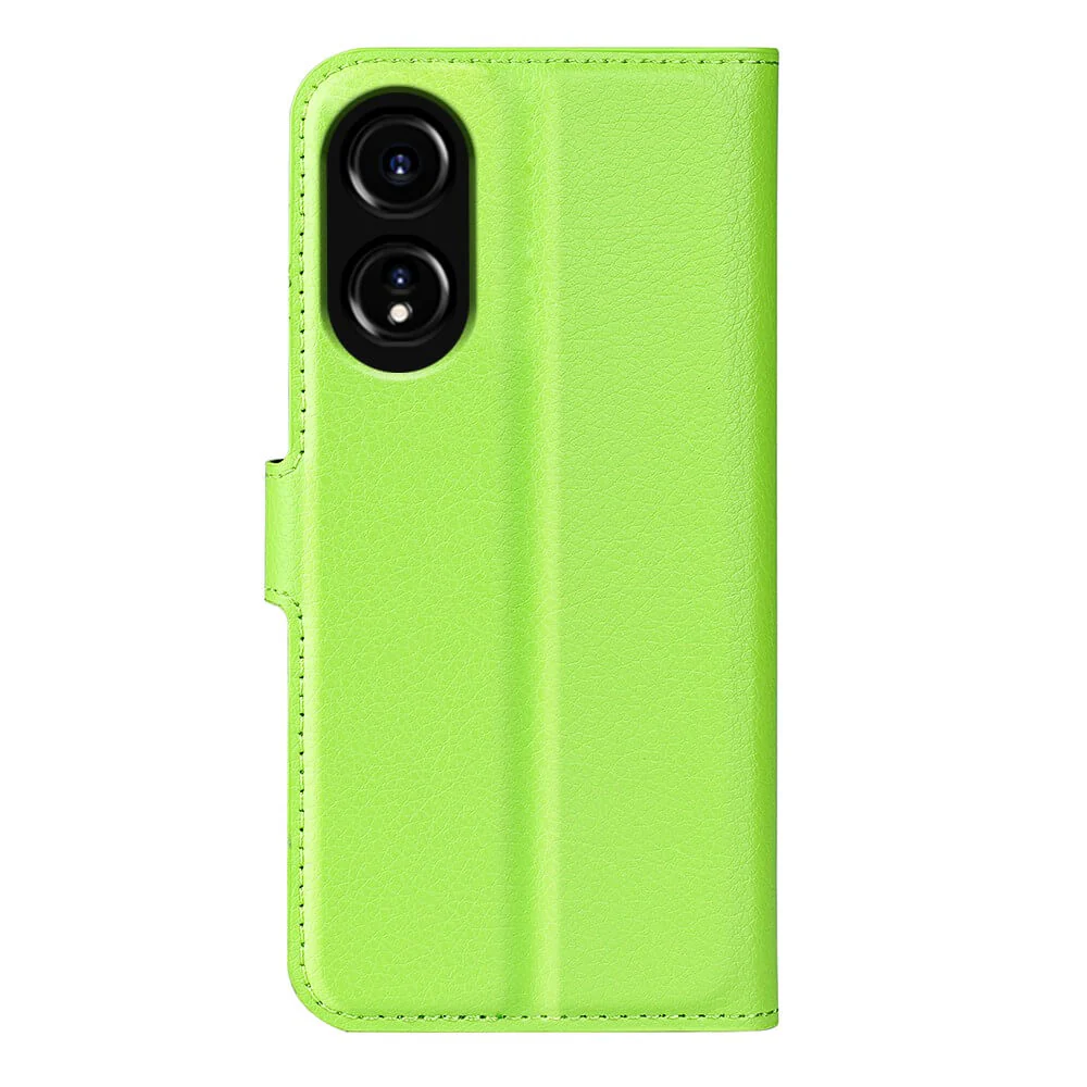 OPPO A78 4G - Leder Etui Hülle - Image 28