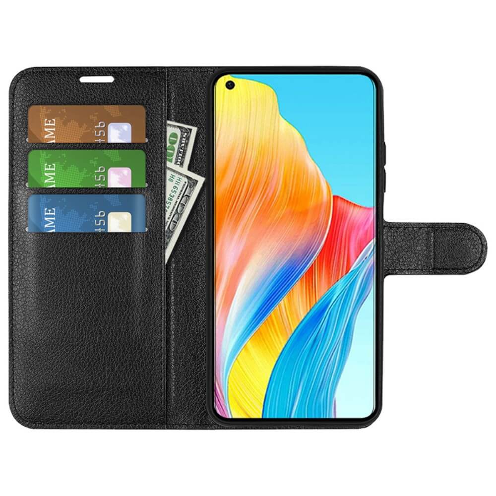 OPPO A78 4G - Leder Etui Hülle - Image 3