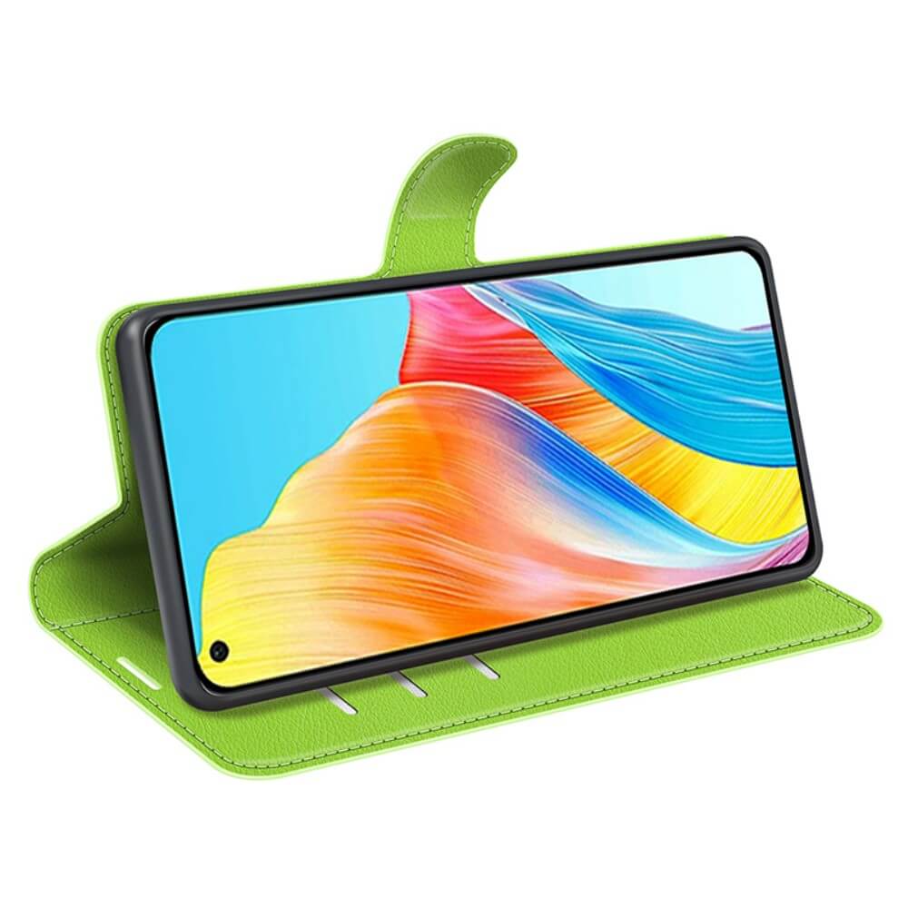 OPPO A78 4G - Leder Etui Hülle - Image 30