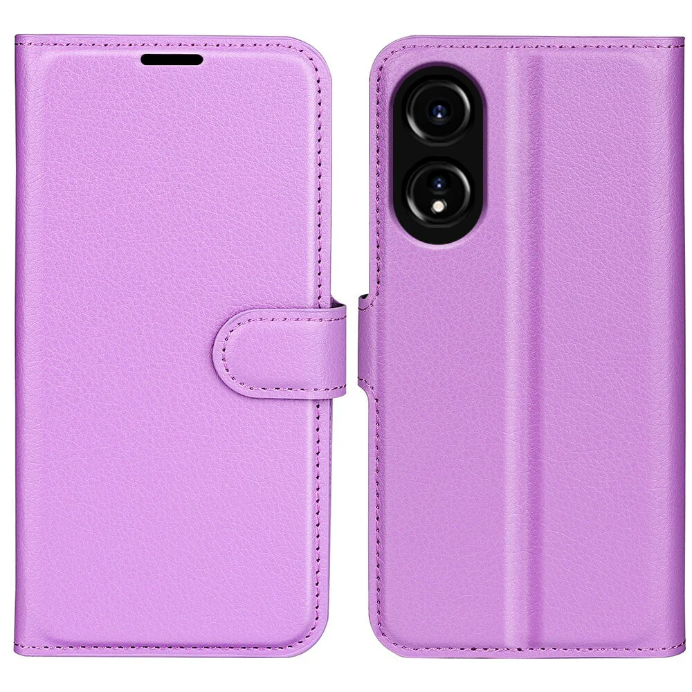 OPPO A78 4G - Leder Etui Hülle - Image 31