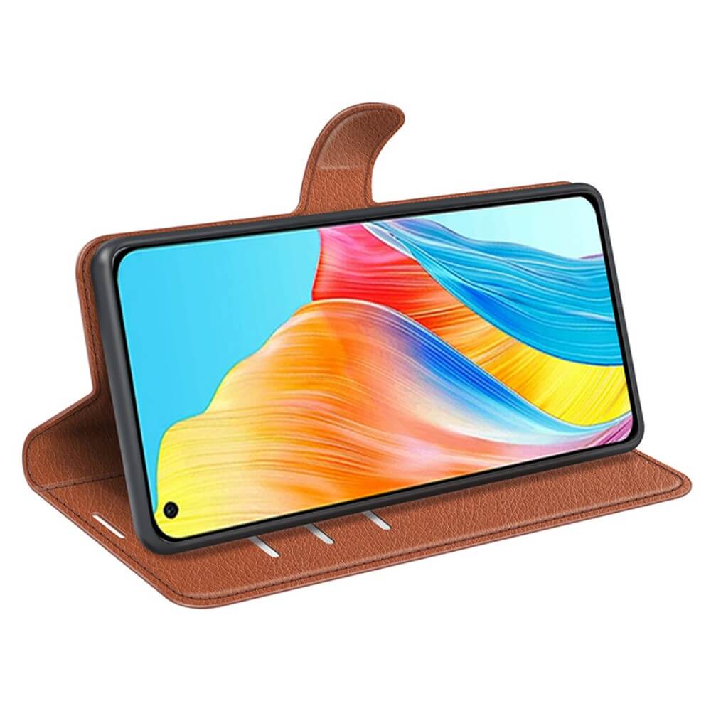 OPPO A78 4G - Leder Etui Hülle - Image 38