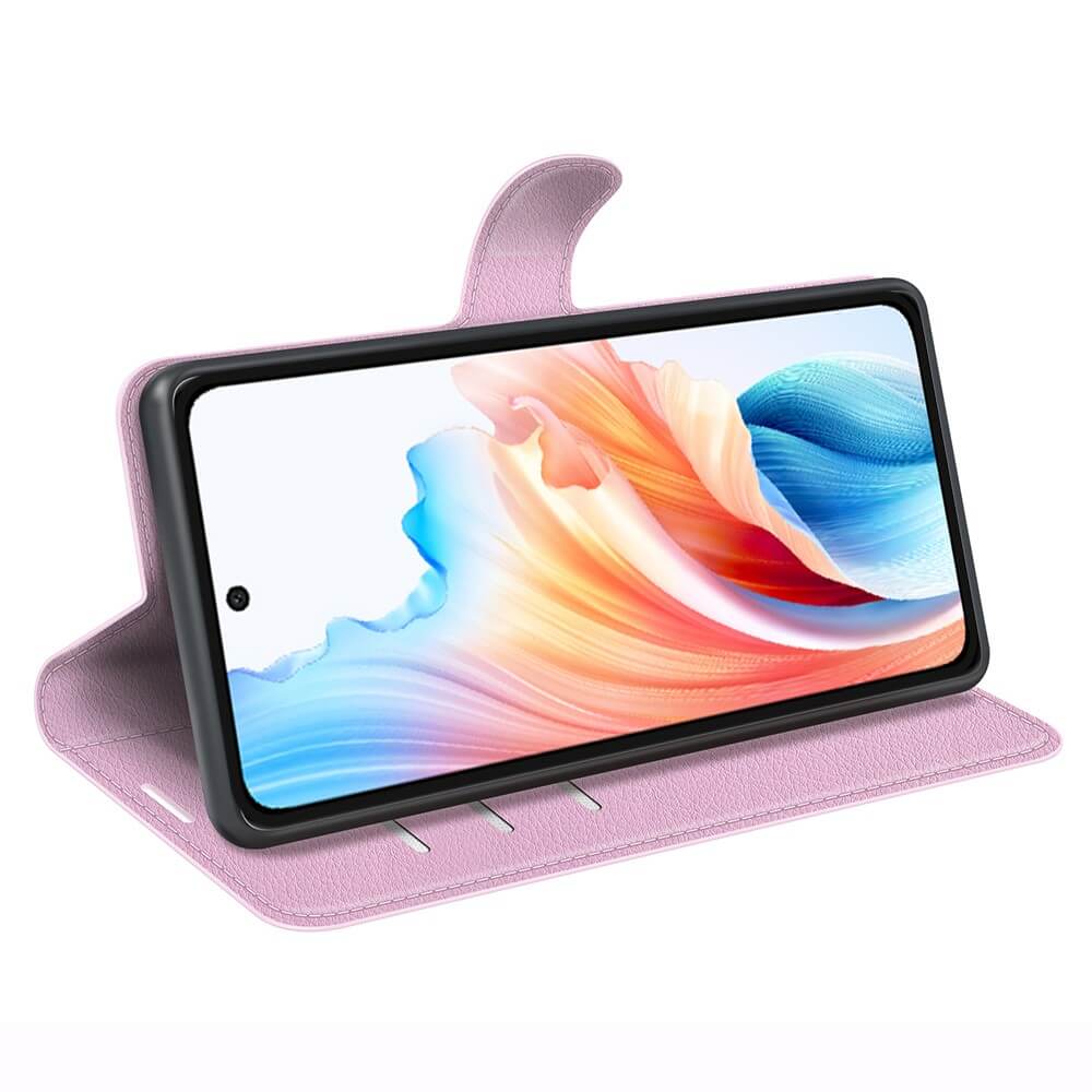 OPPO A79 5G - Leder Etui Hülle - Image 12