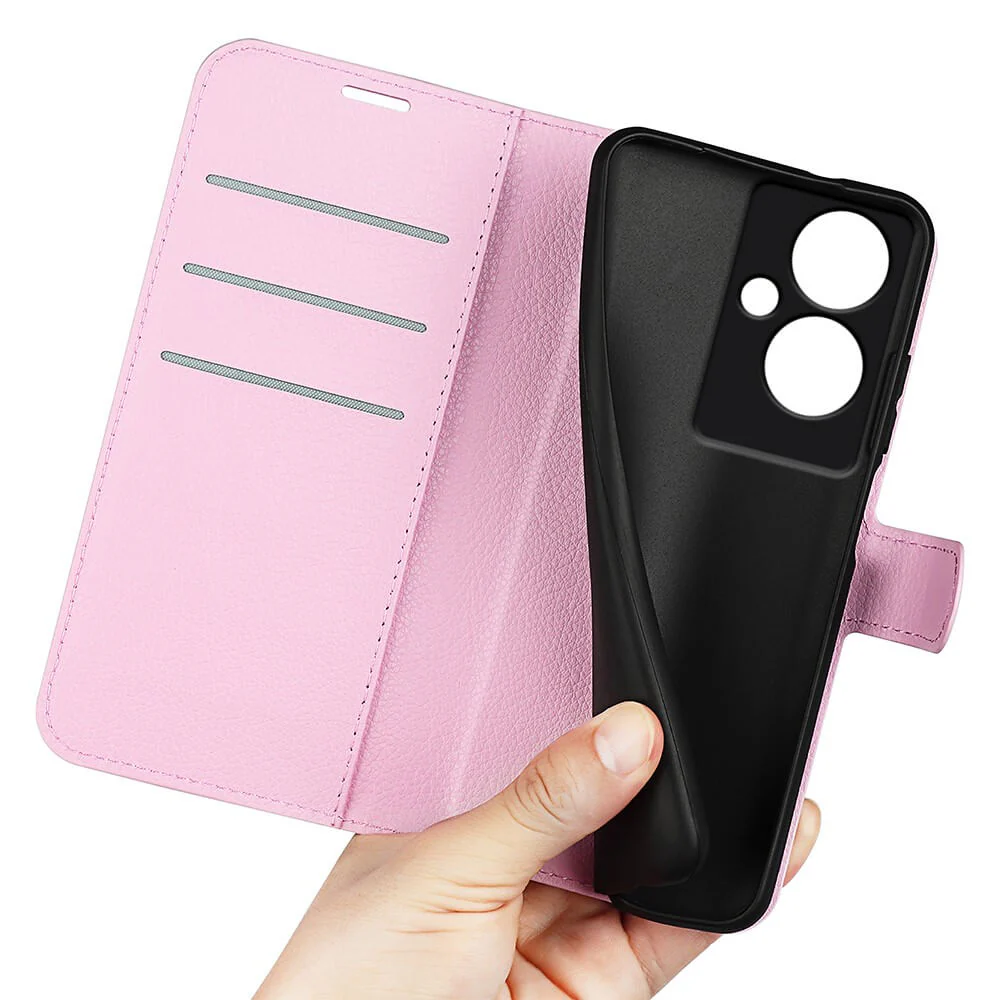 OPPO A79 5G - Leder Etui Hülle - Image 13