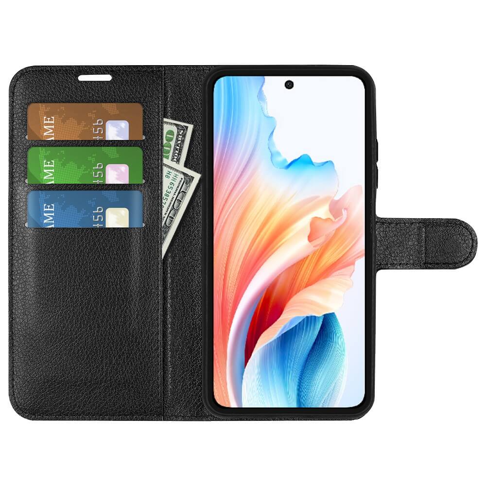 OPPO A79 5G - Leder Etui Hülle - Image 2