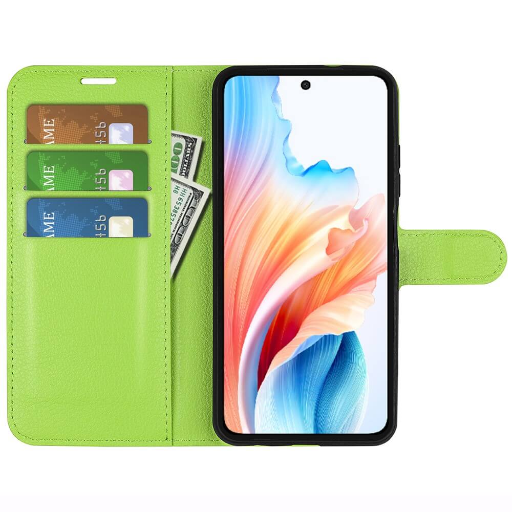 OPPO A79 5G - Leder Etui Hülle - Image 26