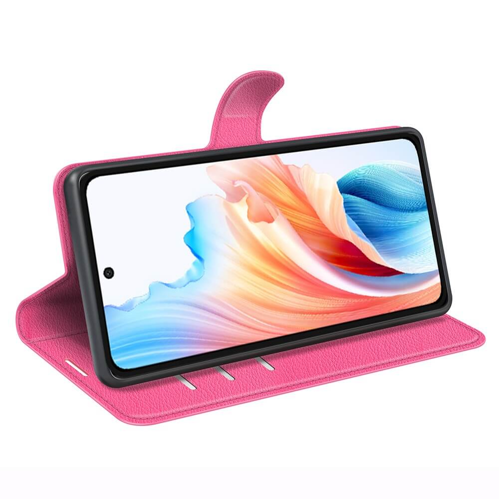 OPPO A79 5G - Leder Etui Hülle - Image 32