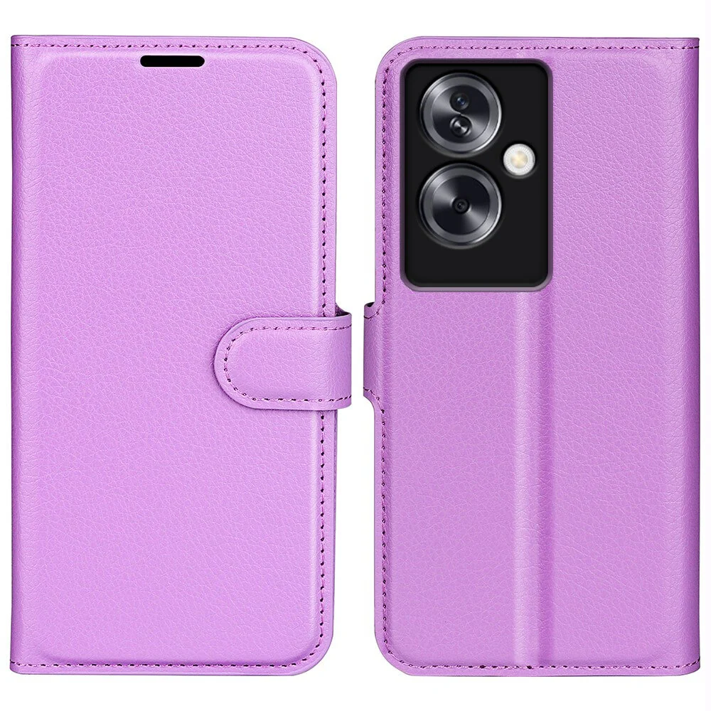 OPPO A79 5G - Leder Etui Hülle - Image 53