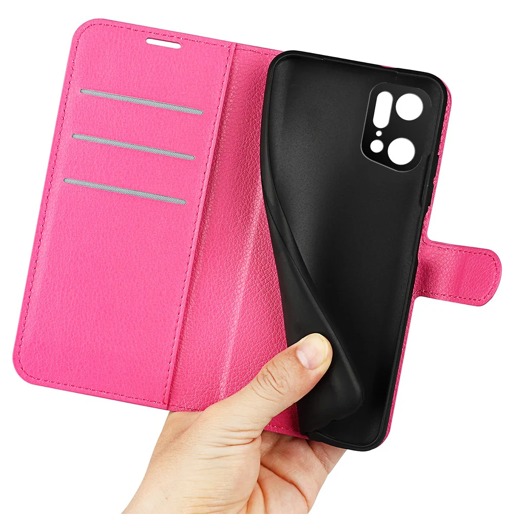 OPPO Find X5 Pro - Leder Etui Hülle - Image 10