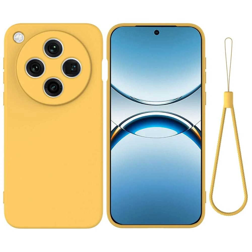 OPPO Find X8 Pro - Silikon Gummi Hülle mit Riemen - Image 7