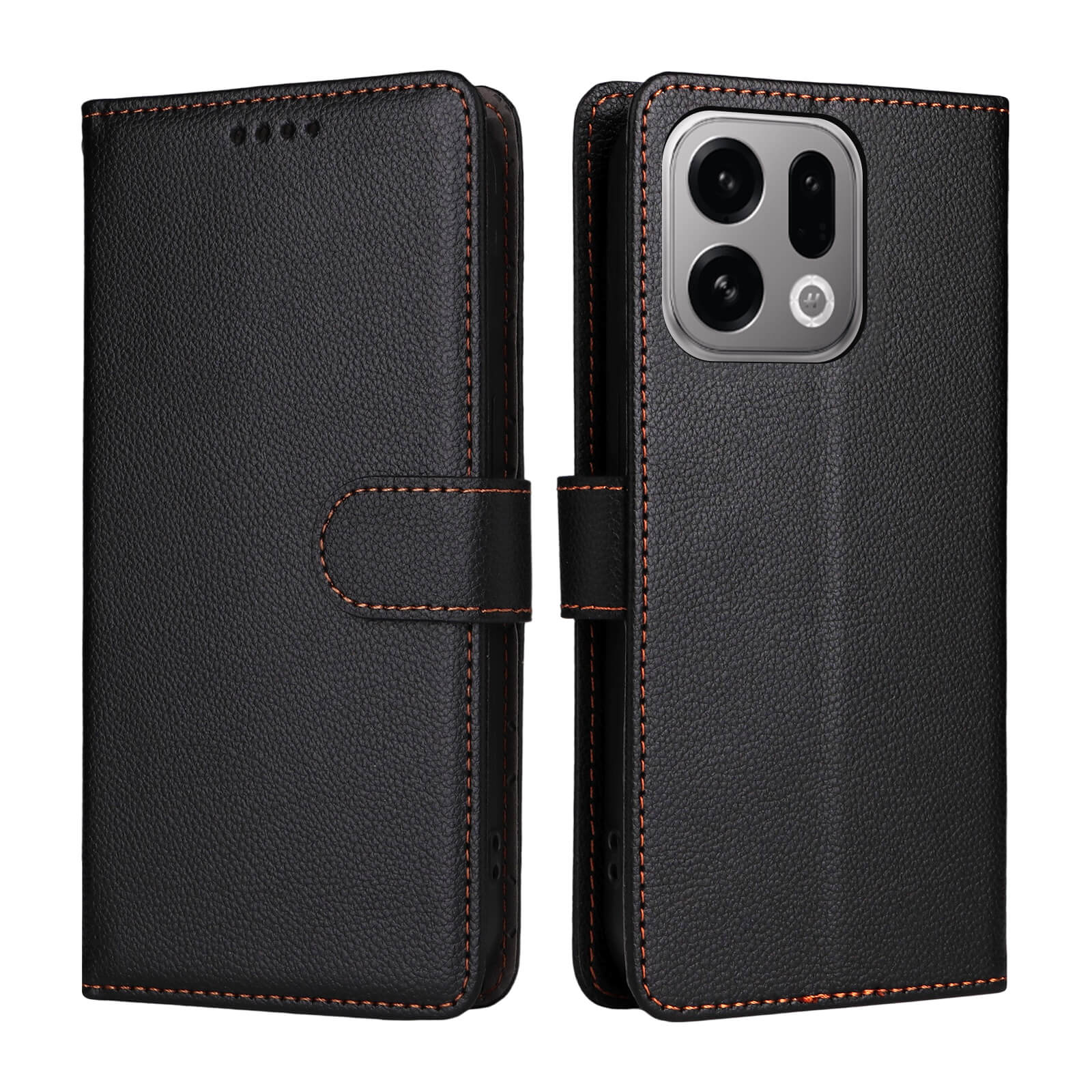 OPPO Find X9 - Lederoptik-Hülle mit strukturierter Oberfläche - Image 23