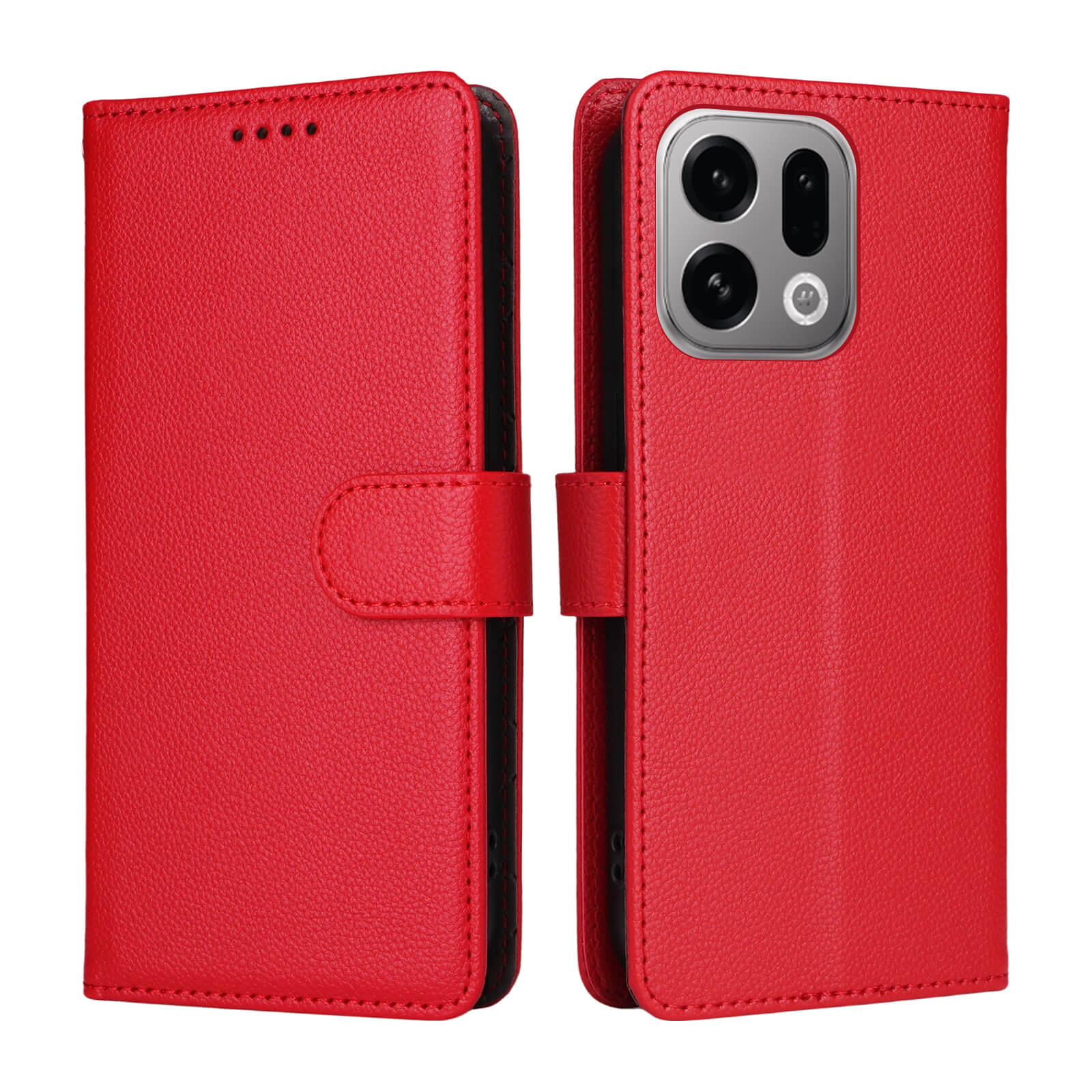 OPPO Find X9 - Lederoptik-Hülle mit strukturierter Oberfläche - Image 31