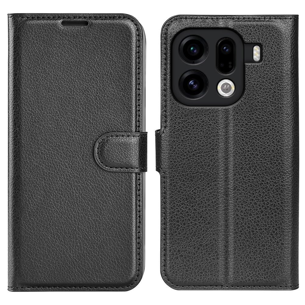 OPPO Find X9 Pro - Leder Etui Hülle