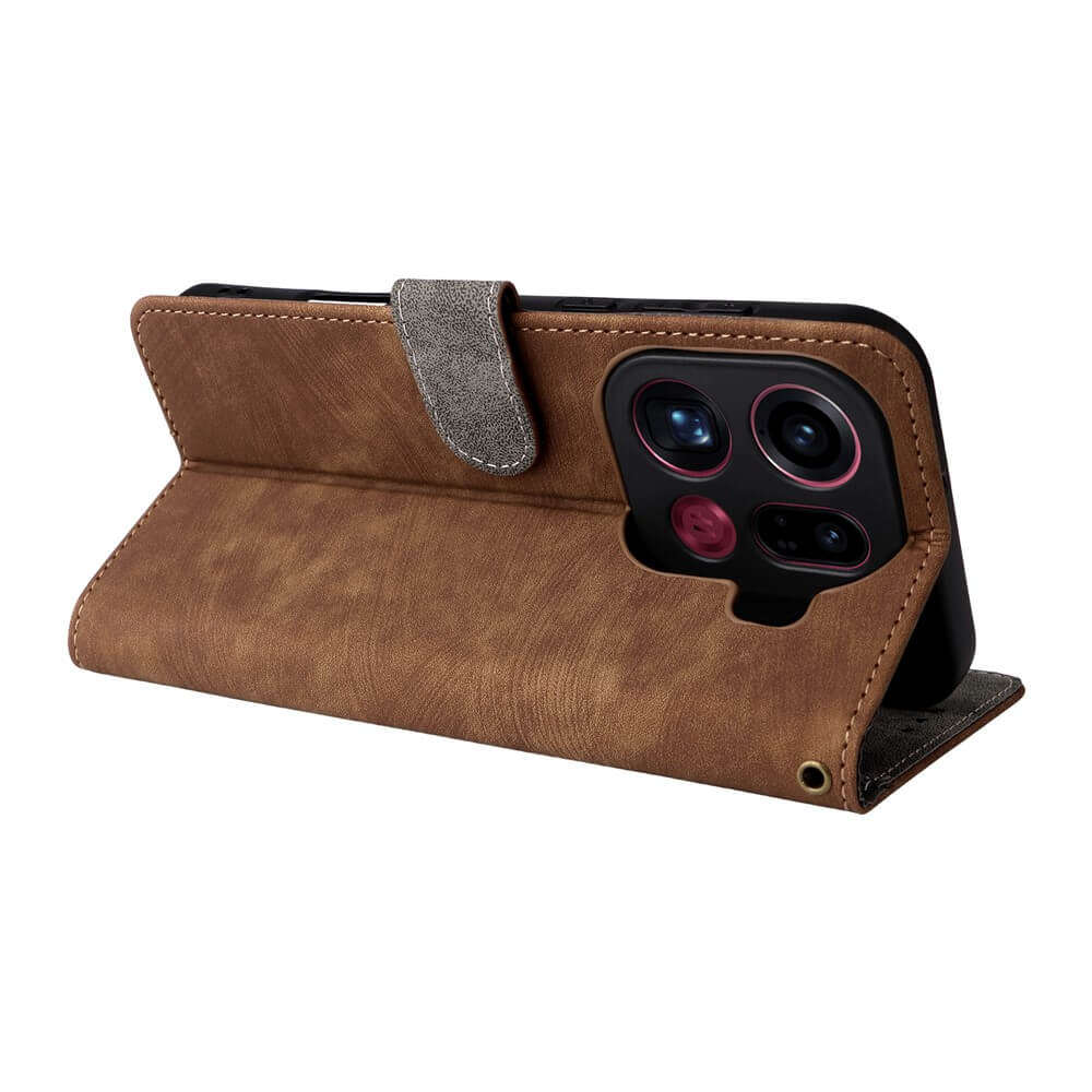 OPPO Find X9 Pro - Ledertasche mit RFID Blocker - Image 33
