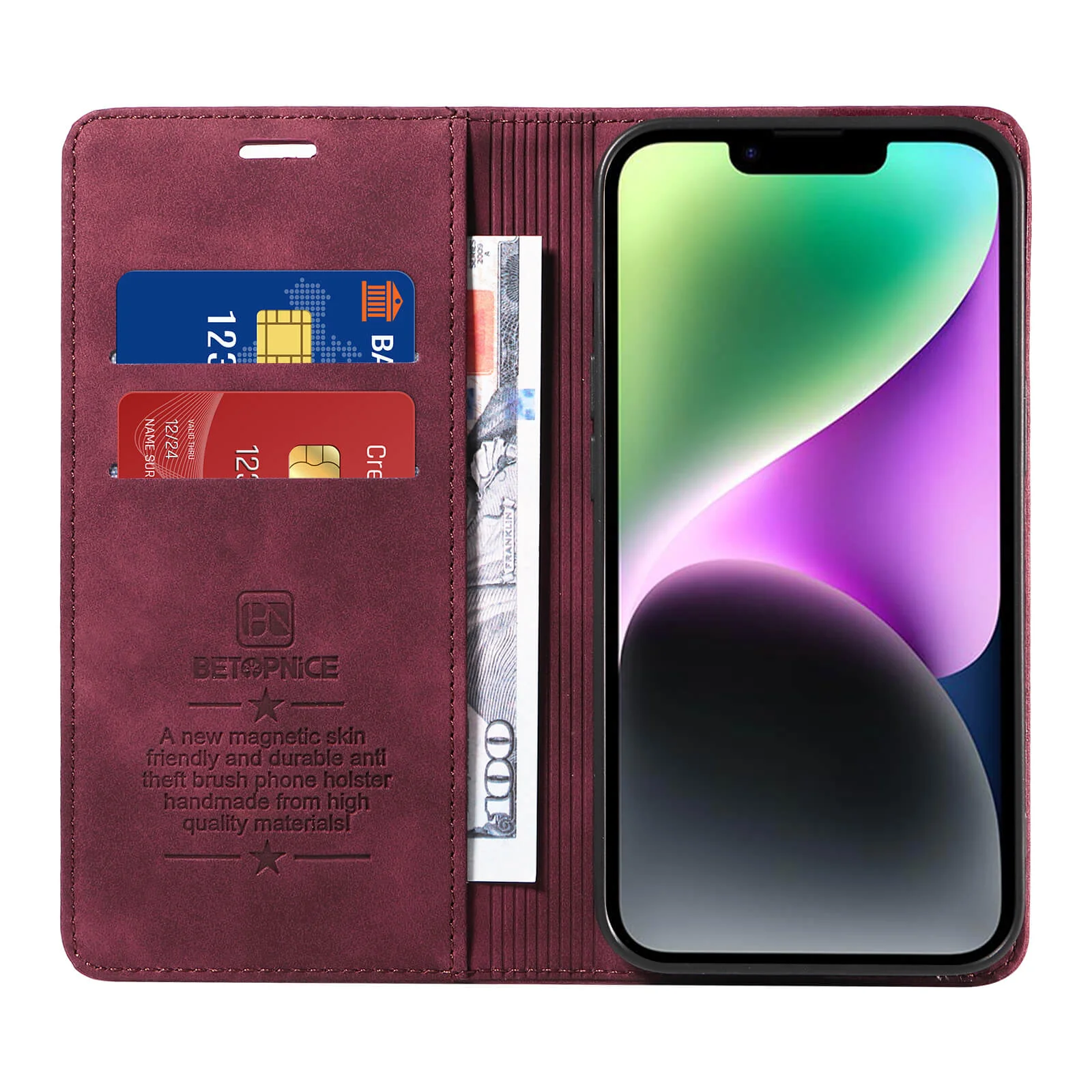OPPO Find X9 Pro - Vintage Flip Case - Image 23