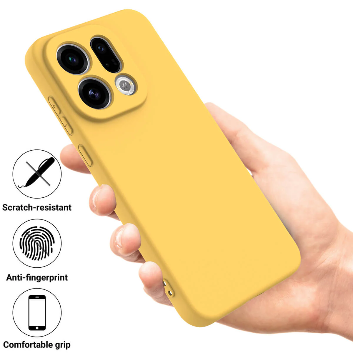 OPPO Find X9 - Silikon Gummi Hülle mit Riemen - Image 10
