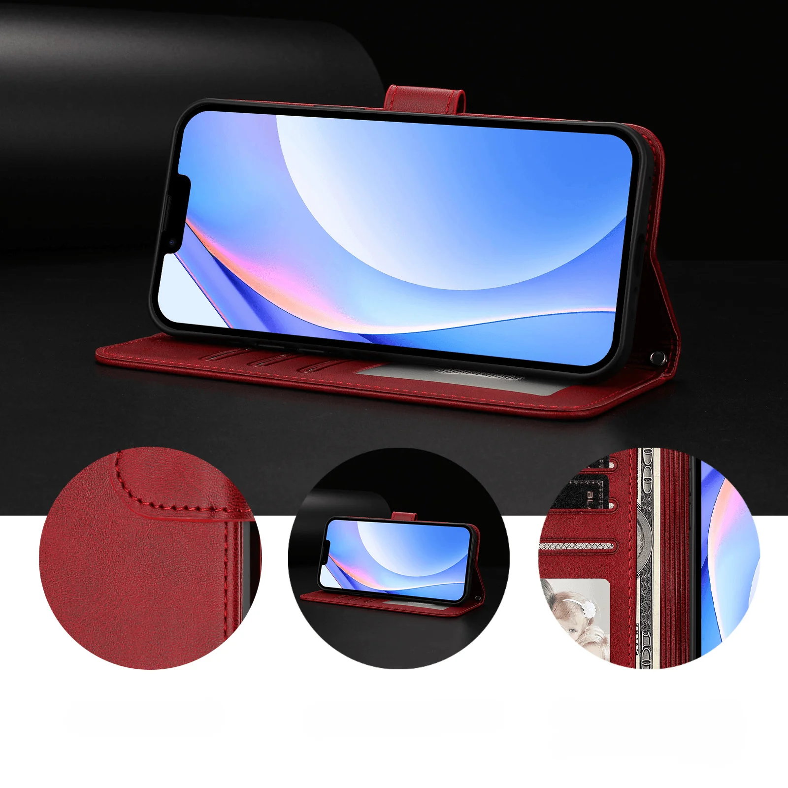 OPPO Find X9 Ultra - Flip Case mit RFID Blocker - Image 22