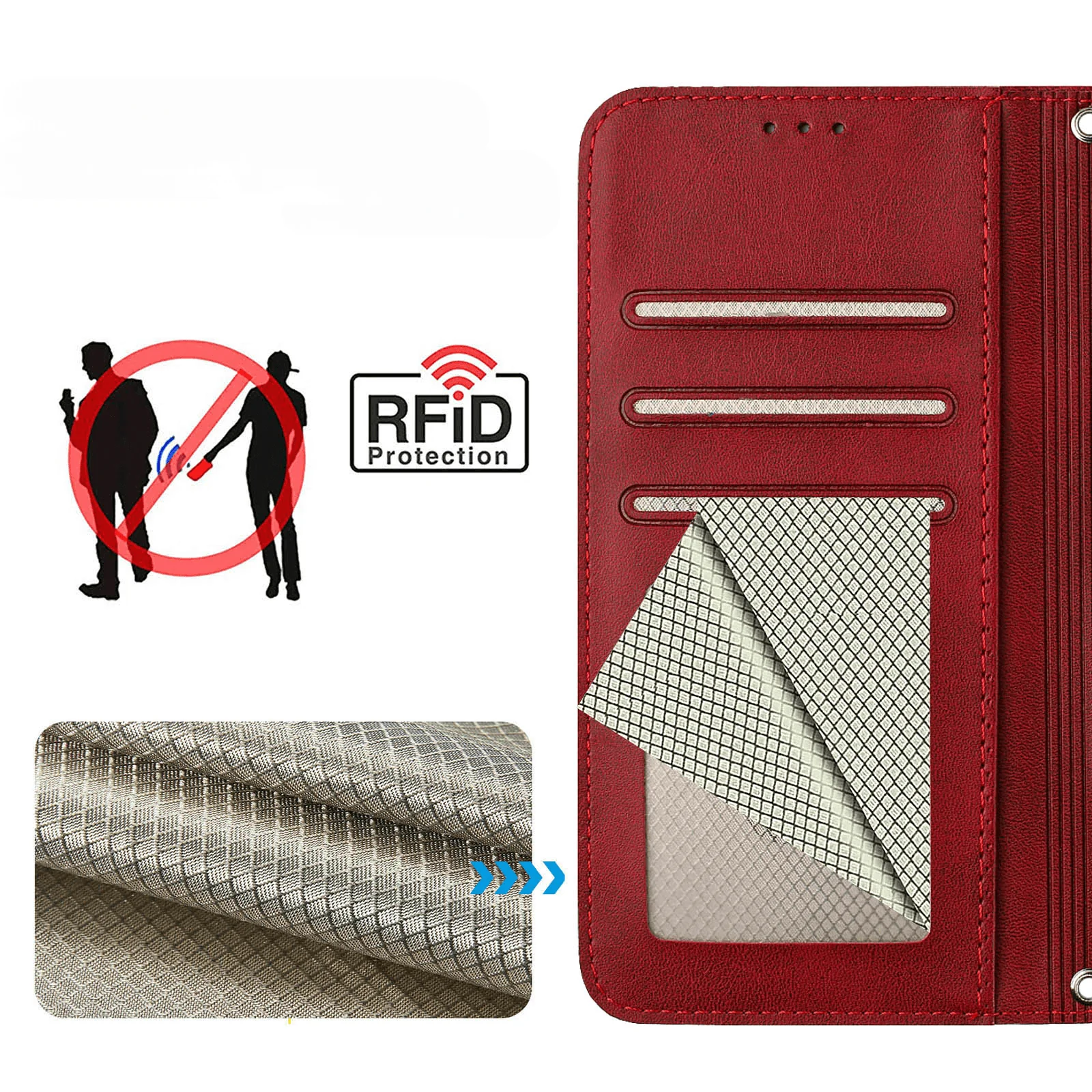 OPPO Find X9 Ultra - Flip Case mit RFID Blocker - Image 25