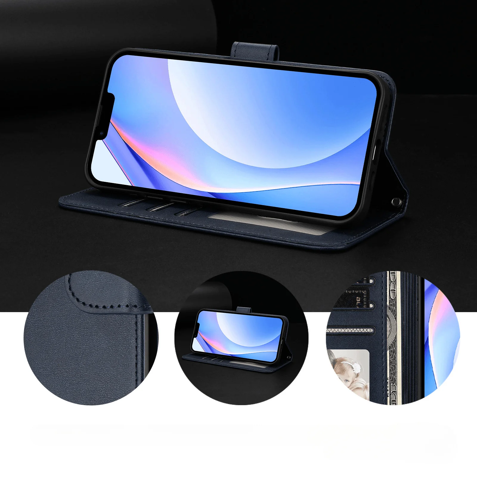 OPPO Find X9 Ultra - Flip Case mit RFID Blocker - Image 8