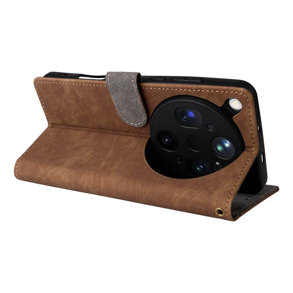 OPPO Find X9 Ultra - Ledertasche mit RFID Blocker - Image 25