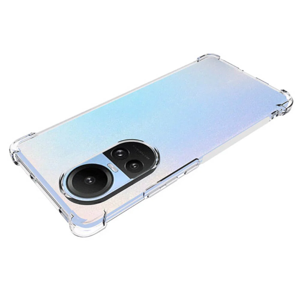 OPPO Reno10 / 10 Pro - Drop Protection Silikon Case Transparent - Image 4