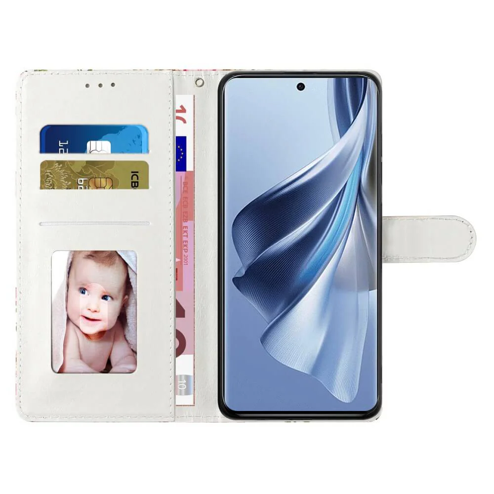 OPPO Reno10 / 10 Pro - Etui HĂŒlle Mit UmhĂ€ngeband Marble - Image 18
