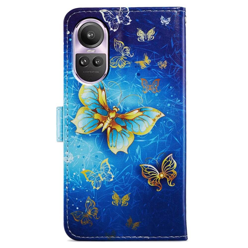 OPPO Reno10 / 10 Pro - Etui HĂŒlle Mit UmhĂ€ngeband Marble - Image 21