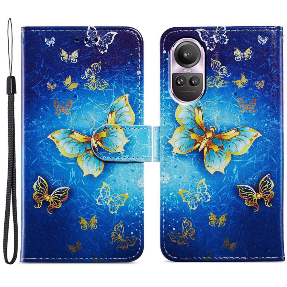 OPPO Reno10 / 10 Pro - Etui HĂŒlle Mit UmhĂ€ngeband Marble - Image 23