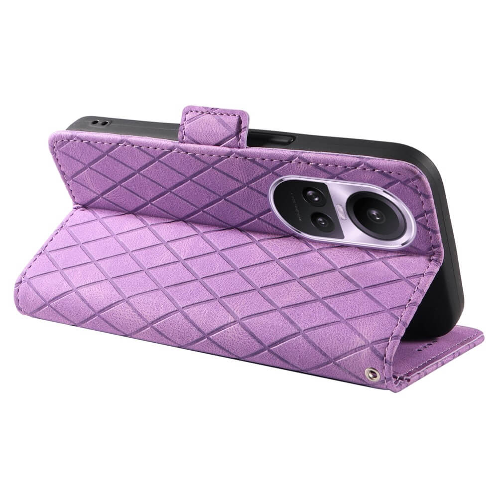 OPPO Reno10 / 10 Pro - Etui Hülle Rhombus - Image 21