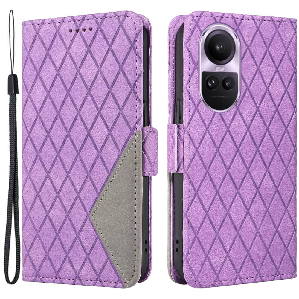 OPPO Reno10 / 10 Pro - Etui Hülle Rhombus - Image 31