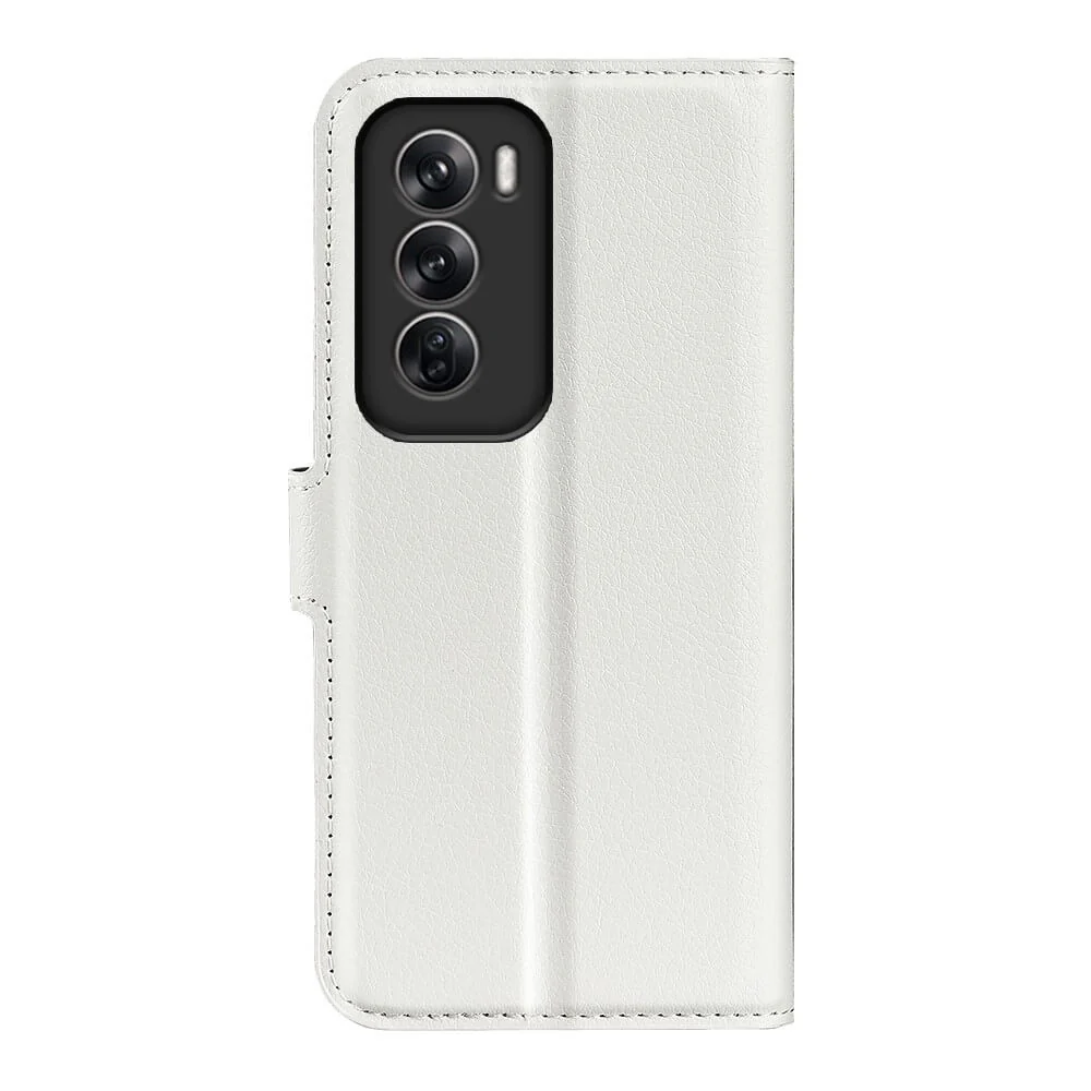 OPPO Reno12 5G - Leder Etui Hülle - Image 13