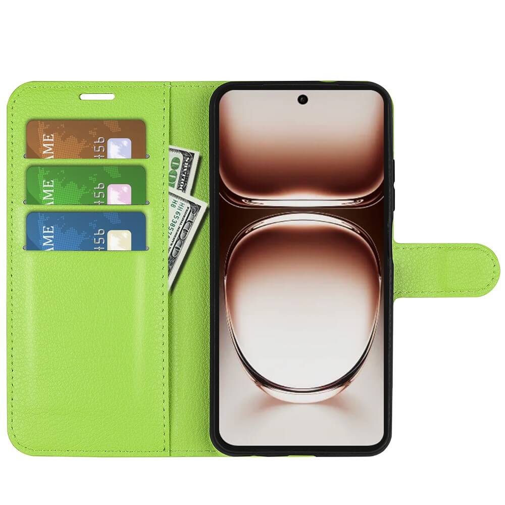 OPPO Reno12 5G - Leder Etui Hülle - Image 15
