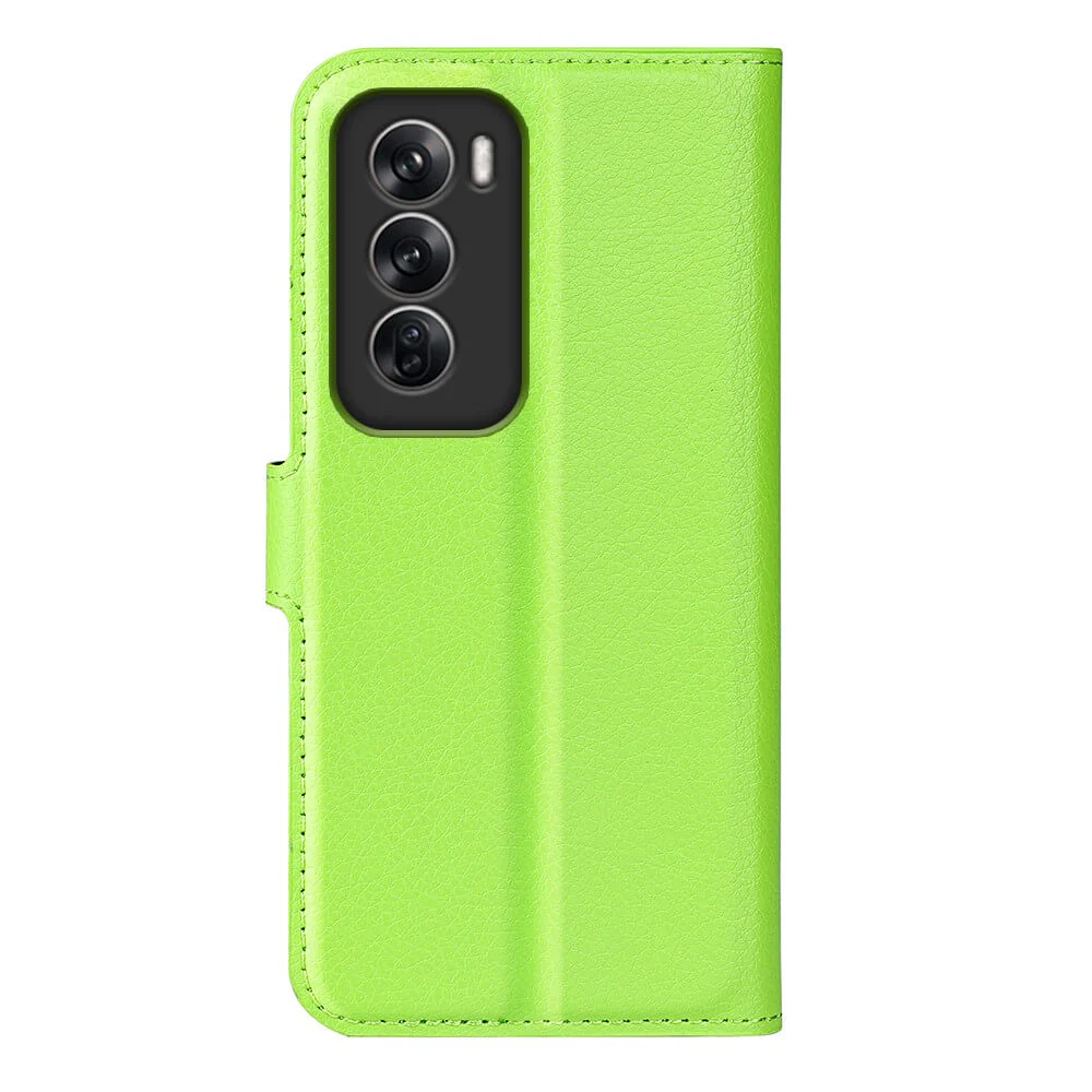 OPPO Reno12 5G - Leder Etui Hülle - Image 19