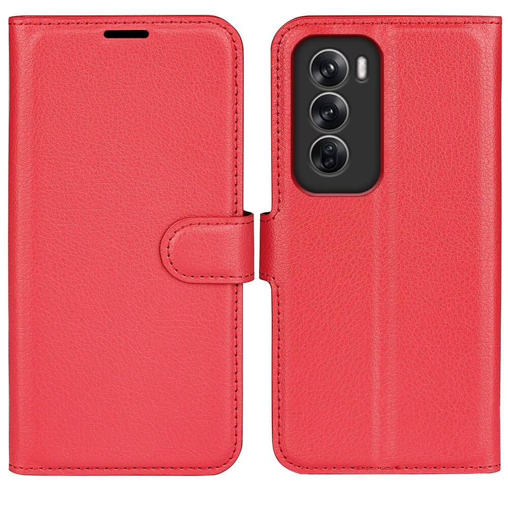 OPPO Reno12 5G - Leder Etui Hülle - Image 20