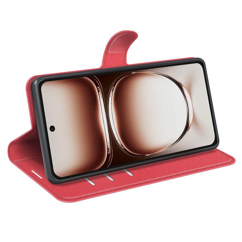 OPPO Reno12 5G - Leder Etui Hülle - Image 22
