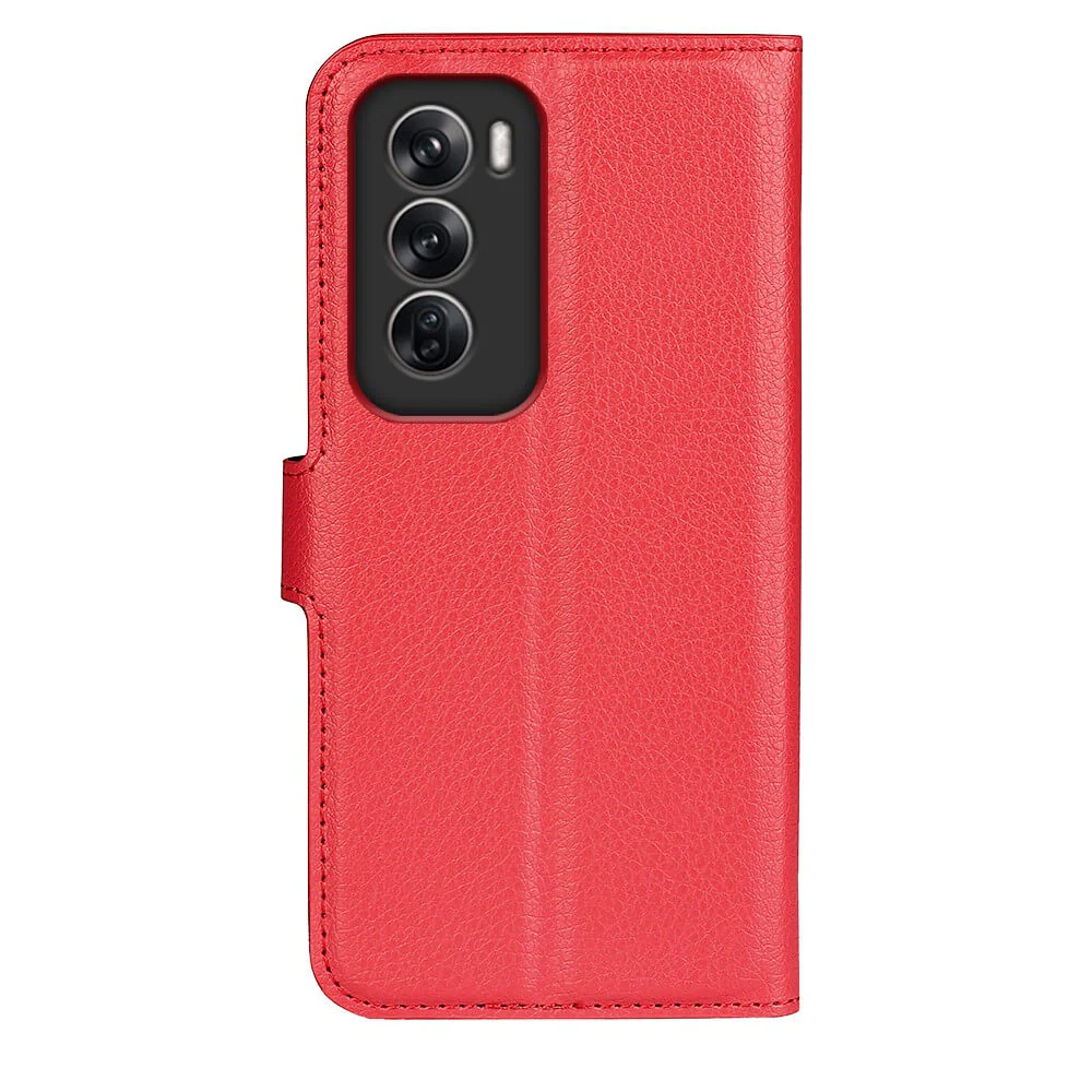 OPPO Reno12 5G - Leder Etui Hülle - Image 25
