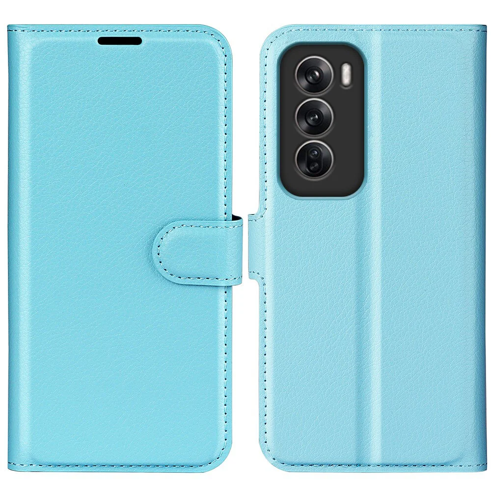 OPPO Reno12 5G - Leder Etui Hülle - Image 26