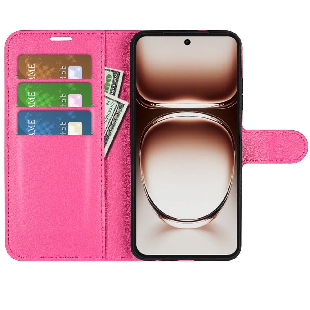 OPPO Reno12 5G - Leder Etui Hülle - Image 33