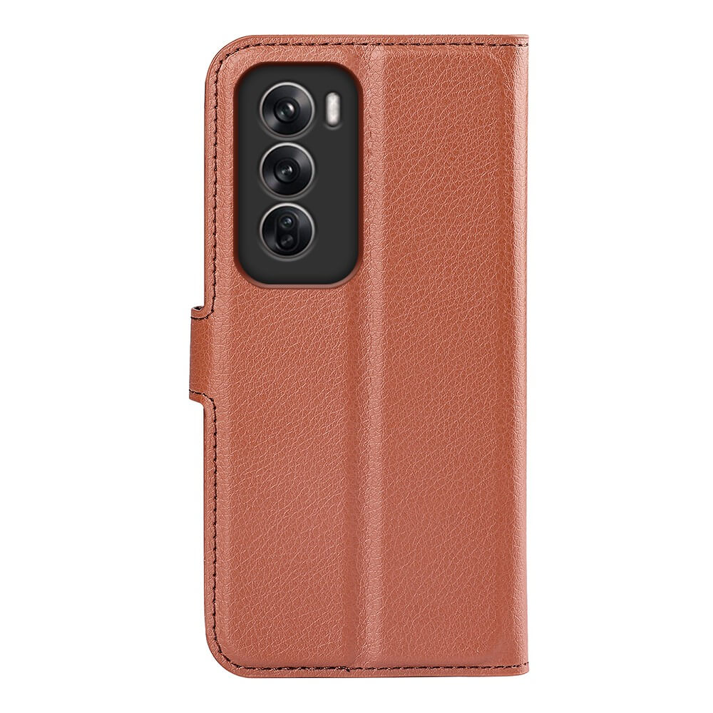 OPPO Reno12 5G - Leder Etui Hülle - Image 43