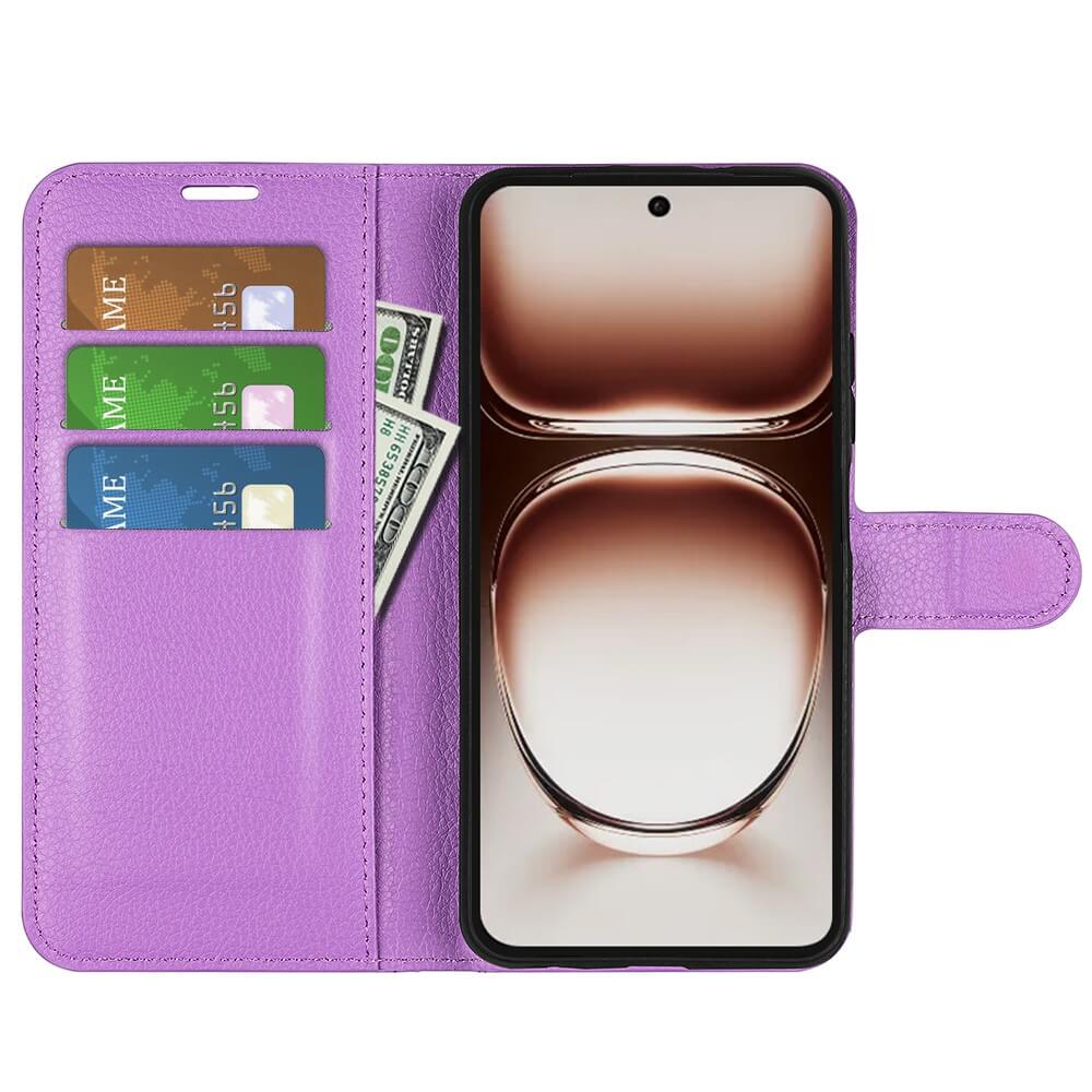 OPPO Reno12 5G - Leder Etui Hülle - Image 45